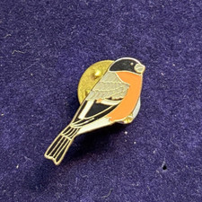 Rspb bullfinch pin for sale  STONEHAVEN