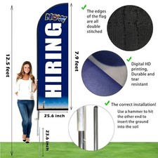 Hiring feather banner for sale  Cedar Rapids