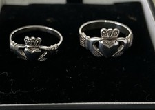 Sterling silver claddagh for sale  BRISTOL