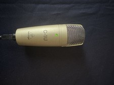 Microfone condensador Behringer C-1U USB estúdio com interface de áudio USB e cabo UMC22 comprar usado  Enviando para Brazil