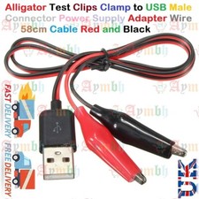Alligator test clips for sale Alligator test clips for sale  DEWSBURY