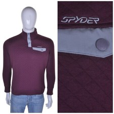 Spyder quilted sweatshirt for sale  BIRMINGHAM