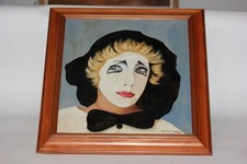 Peinture bois clown d'occasion  Bordeaux-