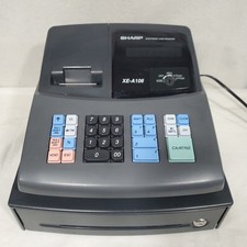 Usado, Caixa registradora eletrônica Sharp XE-A106 sem chaves não funcionando para peças ou reparos comprar usado  Enviando para Brazil
