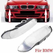 Lewy + prawy szklany reflektor obudowa tarcza rozpraszająca do BMW E39 Facelift 2000-03 na sprzedaż  Wysyłka do Poland