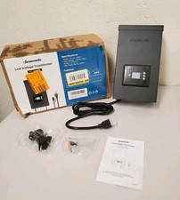 Temporizador/sensor fotocélula transformador iluminação paisagem baixa tensão 120W DEWENWILS comprar usado  Enviando para Brazil