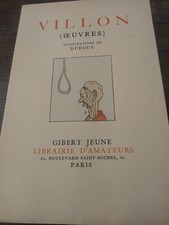 Dubout villon œuvres d'occasion  Antibes