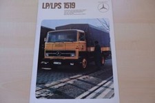 211080) Mercedes LKW - LP LPS 1519 - Prospekt 06/1973, usado comprar usado  Enviando para Brazil