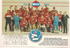 Autogrammkarte eishockey manns gebraucht kaufen  Berlin