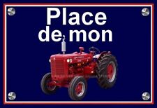 Plaque place tracteur d'occasion  Paris I