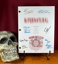 Roteiro final da série Supernatural assinado - Reimpressões de autógrafos - Winchesters comprar usado  Enviando para Brazil
