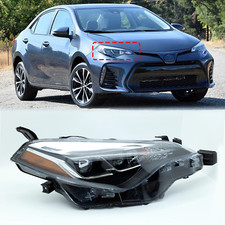 Farol Toyota Corolla SE XSE com lâmpadas do lado direito do passageiro 2017 2018 2019, usado comprar usado  Enviando para Brazil