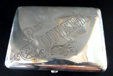 Etui cigarettes argent d'occasion  Montmartin-sur-Mer