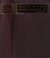 Prose giosue carducci. usato  Italia