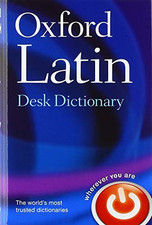 Oxford Latin Desk Dictionary Book The Cheap Fast Free Post na sprzedaż  Wysyłka do Poland
