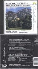 Usado, Carl STAMITZ, Johann Nepomuk HUMMEL, Carl Maria von WEBER: Bassoon Concertos OOP comprar usado  Enviando para Brazil