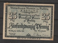 Notgeldschein putlitz pfg gebraucht kaufen  Pritzwalk