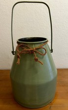 Große metallkanne grün gebraucht kaufen  Berlin