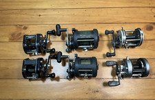 Lote 6 carretéis de lançamento de isca: Abu Garcia Ambassadeur 2000C, 6500C, Shimano Triton,++, usado comprar usado  Enviando para Brazil