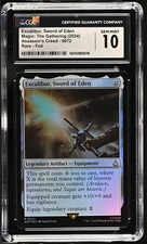 EXCALIBUR, ESPADA DO ÉDEN Assassin's Creed Foil raro CGC 10 MTG [Nostálgio] comprar usado  Enviando para Brazil