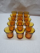 14 verres  vintage ambré DURALEX na sprzedaż 14 verres  vintage ambré DURALEX na sprzedaż  Wysyłka do Poland