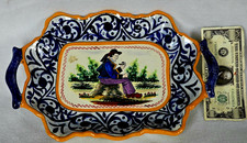 Large quimper pottery d'occasion  Expédié en Belgium
