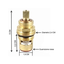 Cartuccia rubinetto vitone usato Cartuccia rubinetto vitone usato  Codogne