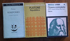Lotto libri platone usato  Roma