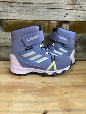 Botas de caminhada Adidas Terrex - Meninas 1.5 - Roxo/rosa - Chuva RDY Primaloft Traxion comprar usado  Enviando para Brazil