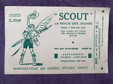 Scoutisme buvard publicitaire d'occasion  Béziers