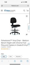 Fisherbrand vinyl chair for sale  Hawthorne