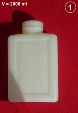 NALGENE, container, 2 Liter bottle, 3250-01117, RECT 9-1, HDPE, Weithalsflasche, usado comprar usado  Enviando para Brazil