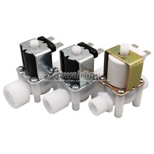 Válvula solenóide de entrada/drenagem de água de plástico normalmente aberta DC12V/24V DN10/DN15/DN20 comprar usado  Enviando para Brazil