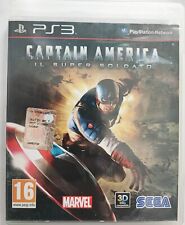 Ps3 Captain America Manuale Completo Italiano Gioco Playstation 3 Raro comprar usado  Enviando para Brazil
