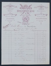 Facture 1892 oeuvre d'occasion  Nantes-