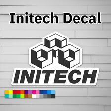 Initech decalcomania adesivo usato  Spedire a Italy