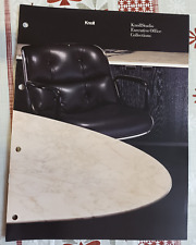 Catalog leaflet knoll d'occasion  Expédié en Belgium