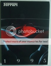 Ferrari 1995 yearbook for sale Ferrari 1995 yearbook for sale  LEICESTER