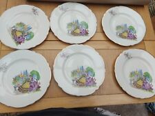 Six vintage dinner for sale  OSWESTRY