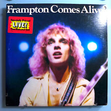 PETER FRAMPTON COMES ALIVE~RARE ORIG'76 A&M WHITE LABEL PROMO 2-LP SET w/STICKER comprar usado  Enviando para Brazil