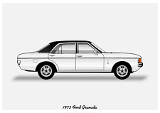 Poster ford granada for sale  SWINDON
