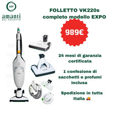 Vorwerk folletto vk220s usato  Acerra