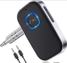 Receptor Bluetooth COMSOON para carro, cancelamento de ruído 3,5 mm AUX preto+prata  comprar usado  Enviando para Brazil