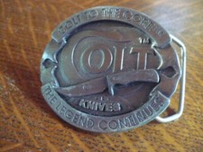 Colt knife belt for sale  Fife