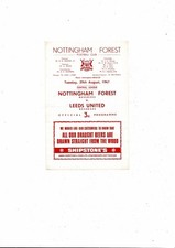 Nottingham forest leeds for sale  GRANTHAM