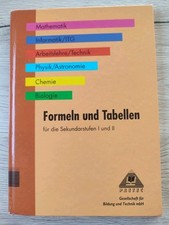 Formeln tabellen sekundarstufe gebraucht kaufen  Werder (Havel)