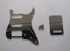 Espelho prata ST HSS guitarra pickguard tremolo capa para Fender Strat comprar usado  Enviando para Brazil