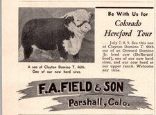 1948 print field for sale  Fort Collins