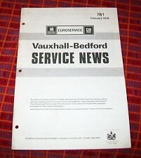 Vauxhall bedford service for sale  WELLING