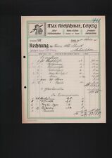 Leipzig rechnung 1911 gebraucht kaufen  Leipzig